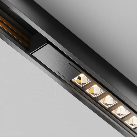 Трековый светильник низковольтный светодиодный 48V 12W 3000K Maytoni Technical Points TR241-2-12W3K-B