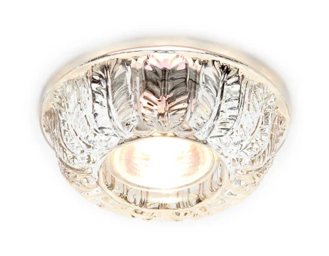 Встраиваемый точечный светильник Ambrella CRYSTAL SPOT D6331 CL/CH