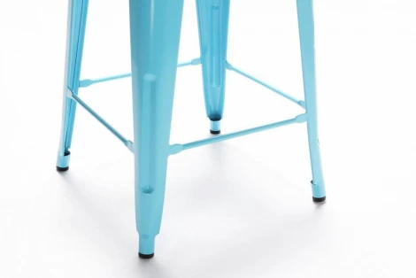 Барный стул Marais Color со спинкой Голубой