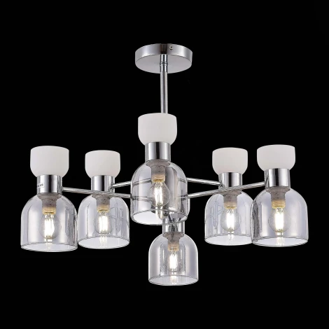 Потолочная люстра на штанге Vento SLE1045-102-06