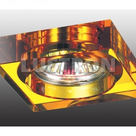 Встраиваемый точечный светильник Novotech Glass 369485