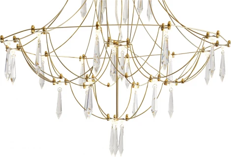 Подвесная люстра Freya Amela FR6138PL-L21BS (LED, 220V, на проводе)