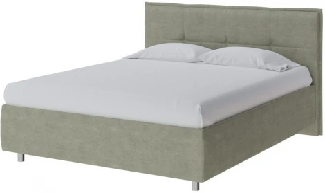 PROxSON Кровать Lino без основания (Ткань: Велюр Лофти Олива) 80x190