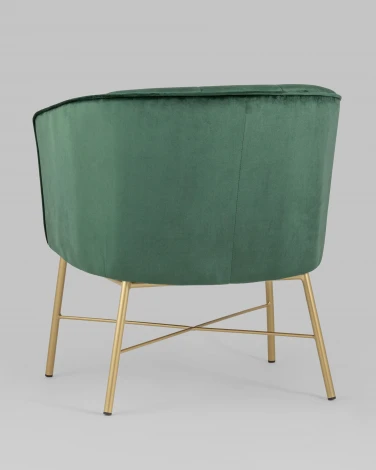 Кресло Stool Group Шале велюр зеленый УТ000005601