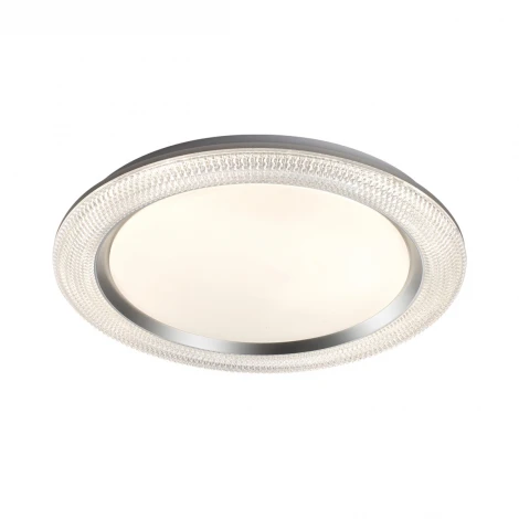 Настенно-потолочный светильник Sonex Vendy 7782/EL пластик/белый/серебро LED 70Вт пульт ДУ (регулировка яркости, 220V, круглые, IP43)