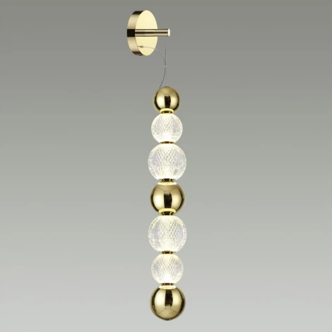Бра Crystal 5008/13WL Odeon Light (LED, 220V, шарики)