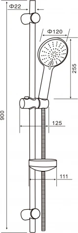 Душевой гарнитур Agger Breeze A011
