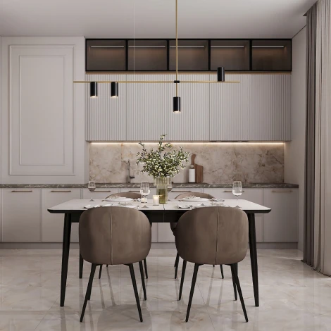 Потолочная люстра на штанге Freya Enzo FR5201PL-04B (220V)