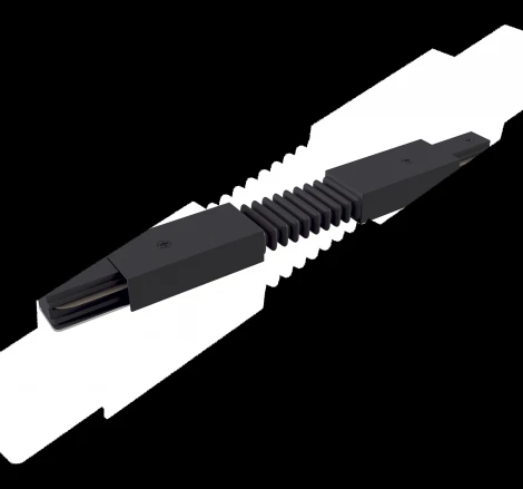 Коннектор гибкий Unity черный (однофазный) Maytoni Technical TRA001CF-11B (220V)