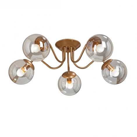 Потолочная люстра Vitaluce V4887-8/5PL (220V, шарики)