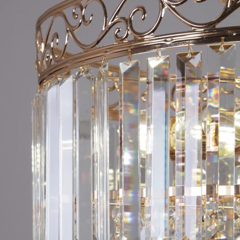 Потолочная люстра хрустальная на штанге Reluce 90183-0.3-06 FGD (220V)