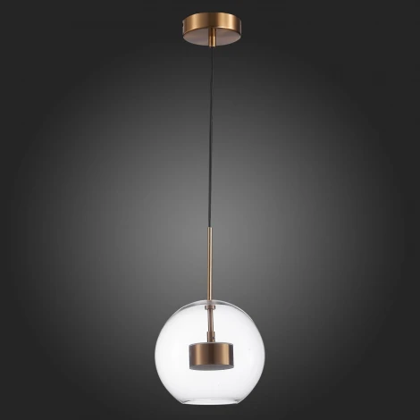Подвесной светильник ST Luce Bopone SL1133.233.01 (LED, 220V, на проводе, шар)