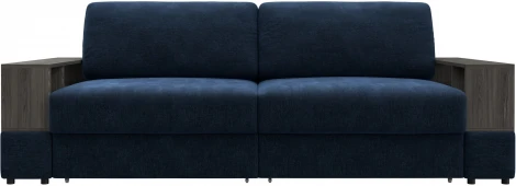 Диван прямой с 2 полками Лига-055 НПБ Лига Диванов (Шенилл) арт.129056