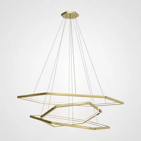 Подвесной светильник (люстра) Vesanto Cameron Design House D80+100+120 ImperiumLoft 40,2477 (207817-22) (LED, 220V, на тросе)