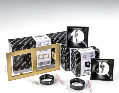 Встраиваемый светильник под LED модуль/ламп МR16 Lightstar Domino D5230707BMOD