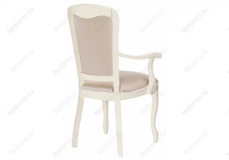 Кресло Woodville Клето патина золото / ромб 431002