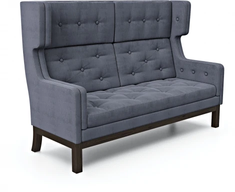 Диван Arsko Айверс Хай Венге шенилл серый