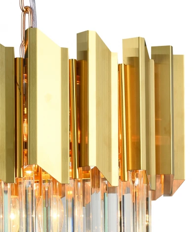 Подвесная люстра Natali Kovaltseva Delta 79005/6C BRASS