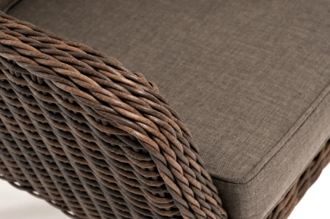 "Прованс" кресло из искусственного ротанга, цвет коричневый 4SIS арт.УТ-00006464
