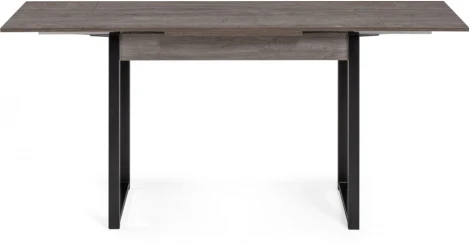 Деревянный стол Woodville Форли 110(170)х67х77 рошелье / черный матовый 528559