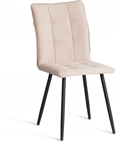 Стул обеденный Bari Tetchair (Флок/Бежевый,Черный) арт.24800