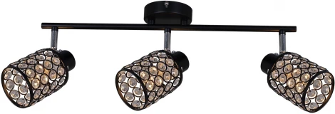 Спот на штанге Reluce 07503-0.8-03 BK+CR (220V)