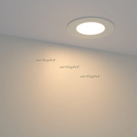 Встраиваемый точечный светильник Arlight DL 020104 (LED, 220V, круглые, IP40)