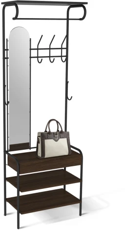 Вешалка M-3026 венге/черный Sheffilton 0384493201