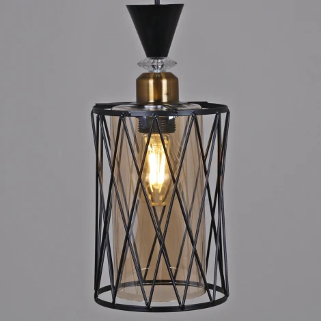 Подвесной светильник Reluce 01004-0.9-03 BK (220V, на проводе)