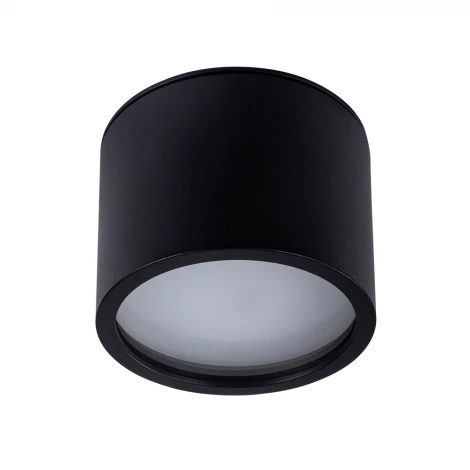 Точечный светильник накладной Arte Lamp Intercrus A5543PL-1BK (220V, круглые, IP44)