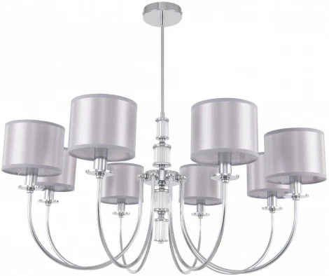 Потолочная люстра на штанге Arte Milano AM348401 348401/8 CR (220V)