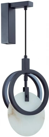 Настенный светильник Odeon Light Mercury 5422/17WL черный/металл/алебастр LED 17W 3000K (220V)