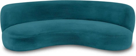 Диван Patti 2400 ОГОГО (арт.853243), (Мех/Бирюзовый)