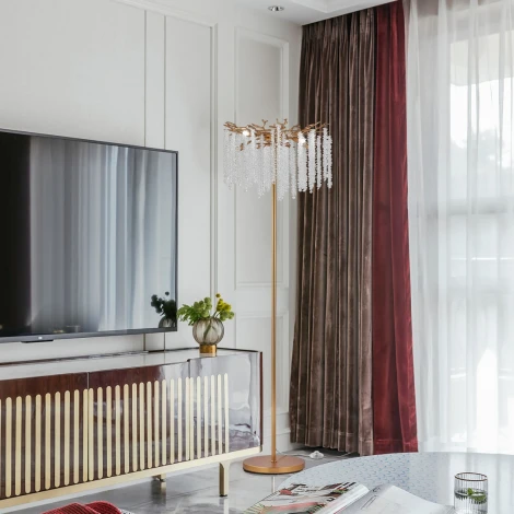 Торшер хрустальный Arte Milano Milano-1 23141.480-1650.5.E14.A IB (220V)