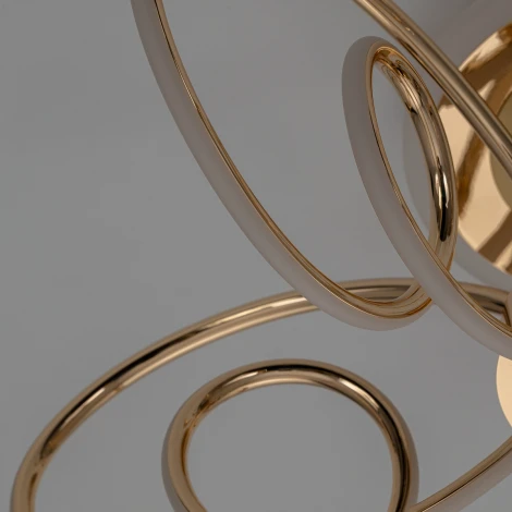 Потолочная люстра RGB на штанге Citilux Salma Smart CL224A162 (LED, 220V, голосовое управление, пульт управления, управление смартфоном, умный дом - Алиса, Маруся, Экосистема Сбер)