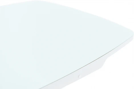 Стол Аврора Дрезден, OPTIWHITE Белый/Белый матовый шагрень