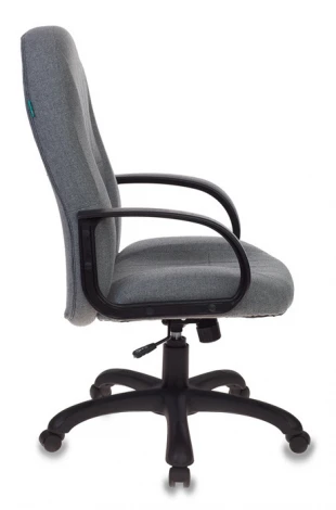 Кресло руководителя Бюрократ T-898AXSN серый 10-128 крестовина пластик