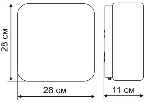 Настенно-потолочный светильник Arte Lamp Tablet A7428PL-2WH