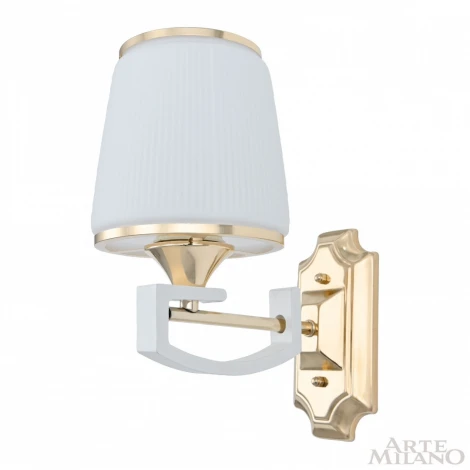 Бра Arte Milano Florentia-2457 302457/1W Wh/Gd (220V)