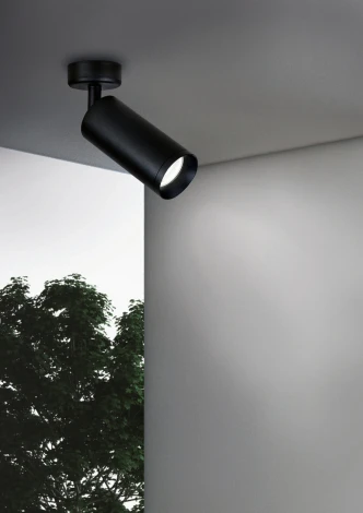 Потолочный светильник Focus GU10 1x50Вт Maytoni Technical C017CW-01B (220V, круглые)