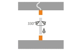 Держатель распорный PEN SH-2 (Металл) 017280 Arlight