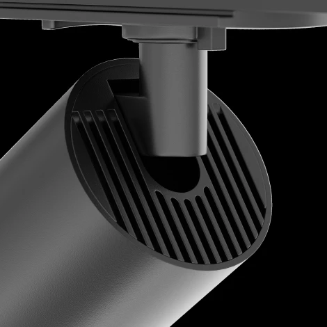 Трековый светильник Focus Led Zoom Unity 3000K 12Вт 15° (однофазный) Maytoni Technical TR021-1-12B3K-Z-B