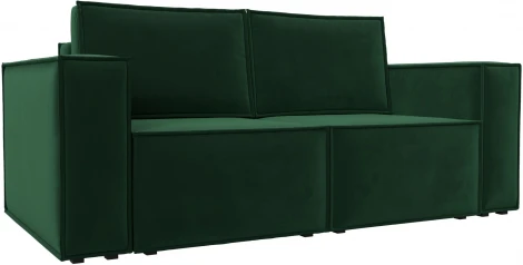 Диван прямой Куба мини (Зеленый/Велюр) Лига Диванов арт.121873