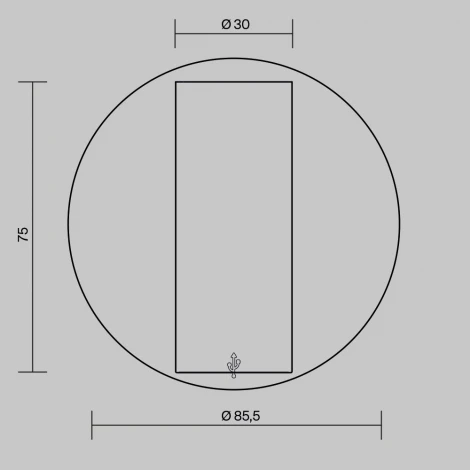 Спот Maytoni Twist C081WL-L3WBS3K (регулировка яркости, LED, 220V, сенсорный выключатель, круглые)