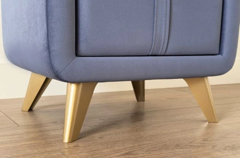 Тумба прикроватная Софи 2 Mebelson (Ткань,Пластик) арт.TM-001.2.2076