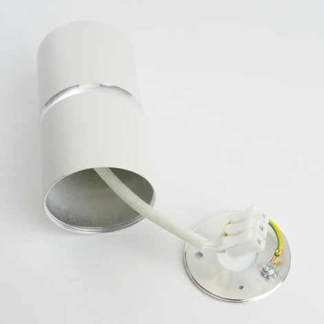 Светильник потолочный Feron ML186 Barrel ZEN 48640 MR16 GU10 35W белый, хром (220V, круглые)