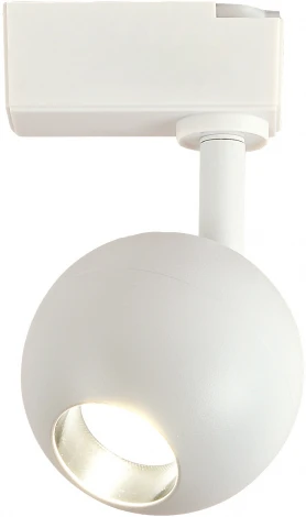 Трековый светильник Escada 20043 20043TRA/01LED SWH (220V, шар)