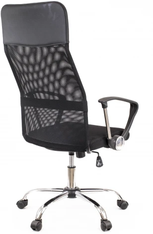 Кресло King Style "Kingstyle Fir GTP CH" арт.РМК 001.690,DMS крестовина хром ткань сетка ткань TW черный/черный