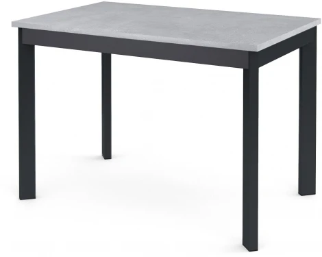 Стол L110 Бетон (ЛДСП EGGER)/Опоры черный Dikline 00-00062538