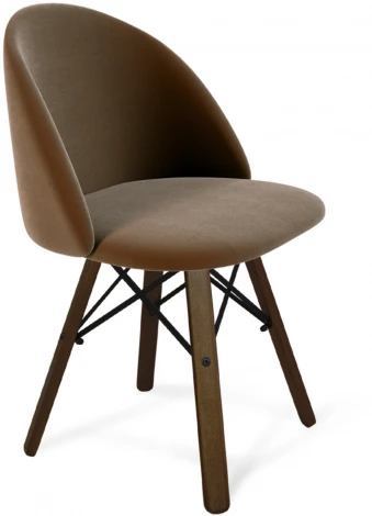 Стул SHT-ST35/S70 кофейный ликер/темный орех/черный Sheffilton 3801796401